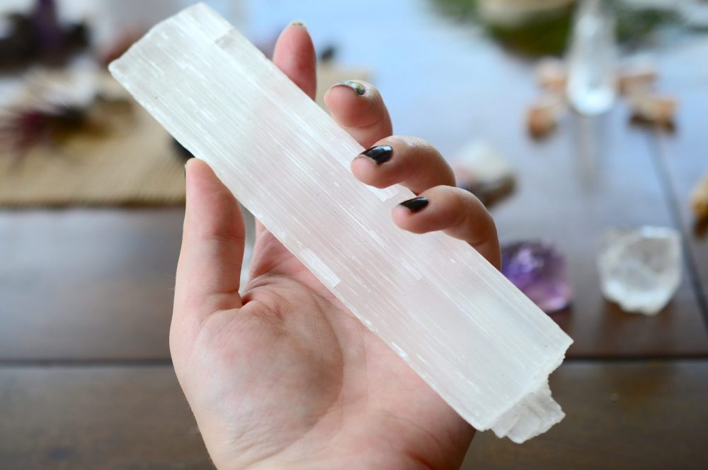 How to Cleanse Selenite Crystal Easy | Gospel Themes