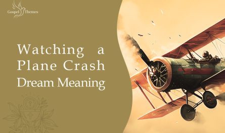 Watching a Plane Crash Dream Meaning