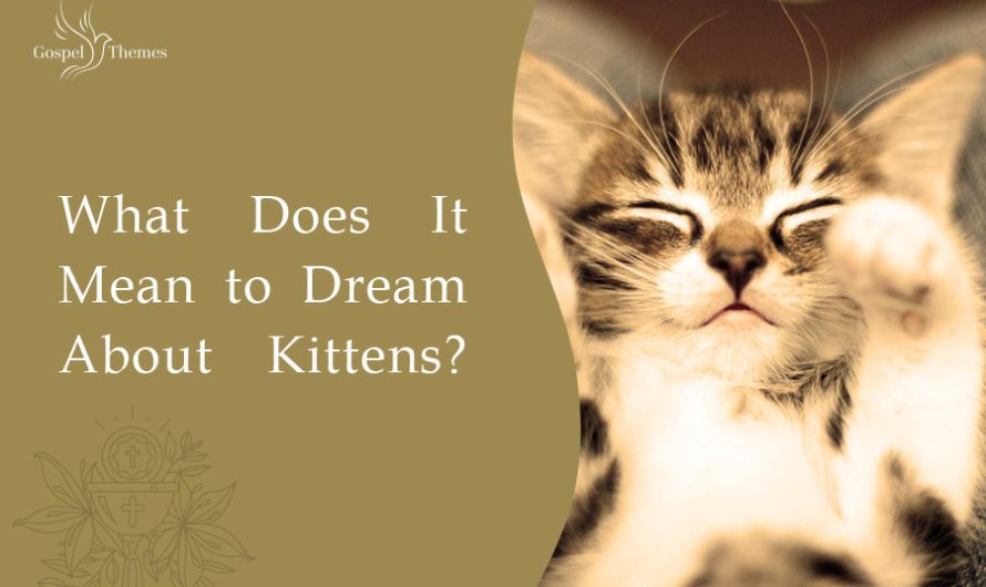 What Does It Mean to Dream About Kittens?