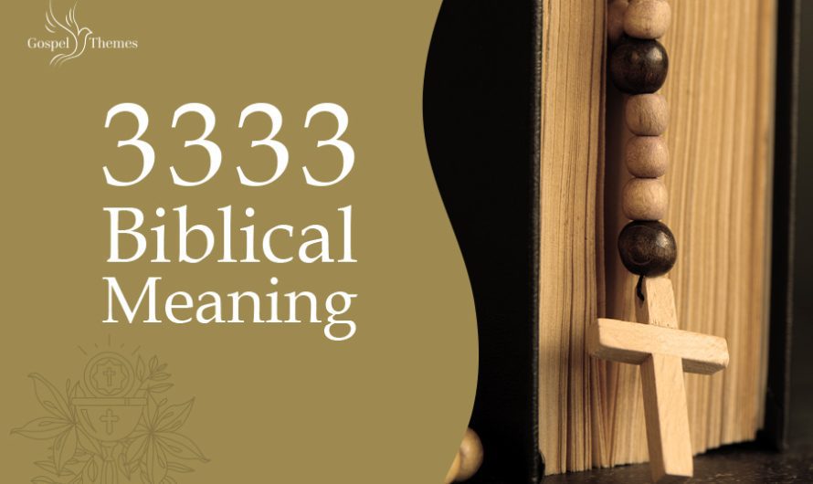 3333 Biblical Meaning