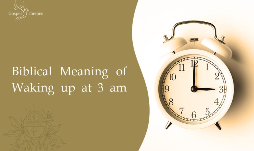 Biblical Meaning of Waking up at 3AM