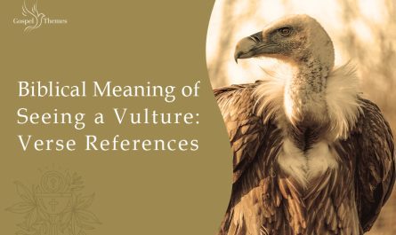 Biblical Meaning of Seeing a Vulture Verse References