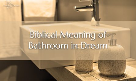 Biblical Meaning of Bathroom in Dream