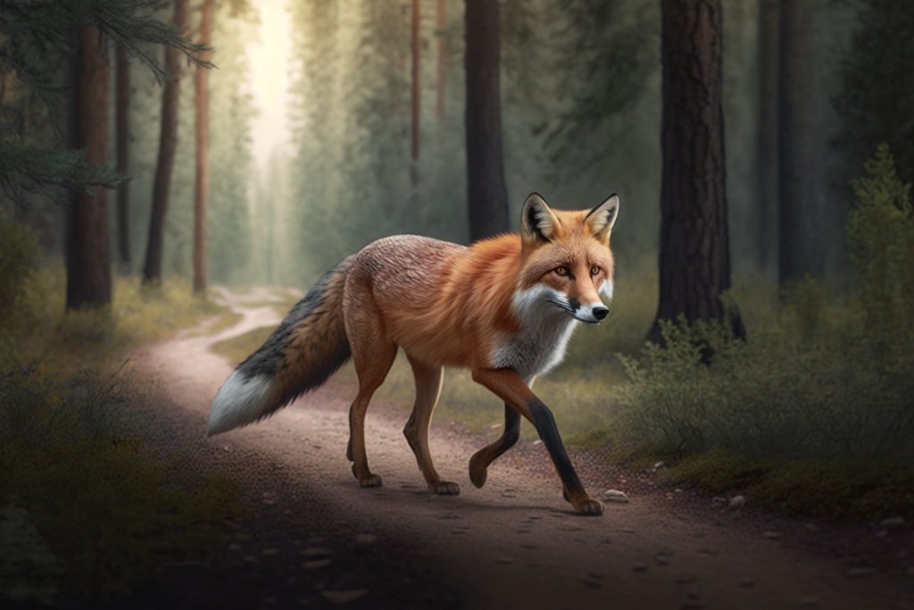 Spiritual Meaning of a Fox Staring