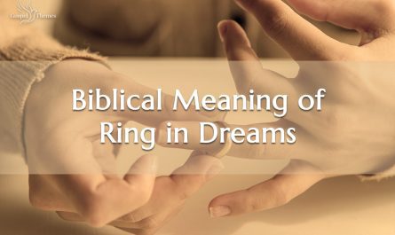 Biblical Meaning of Ring in Dreams