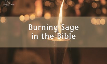 Burning Sage in the Bible