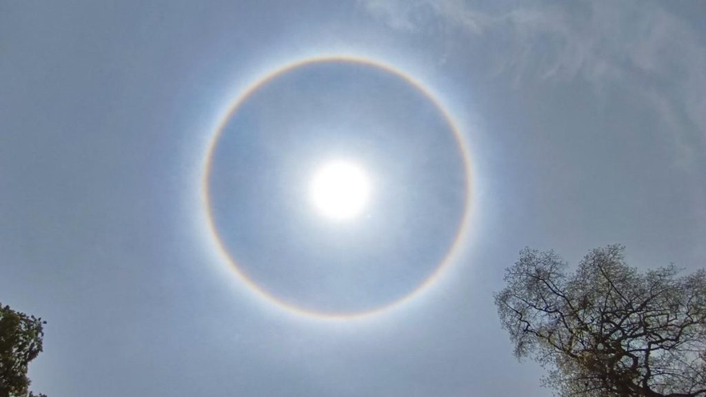 Halo Around the Sun Biblical Meaning