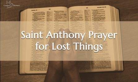 Saint Anthony Prayer for Lost Things