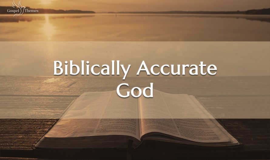 Biblically Accurate God